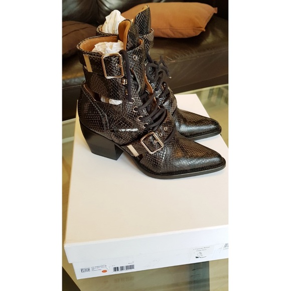 Chloe Rylee boots, Black, size 37.5. - Picture 8 of 8